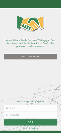 Android application Local Trade Partners Mobile screenshort