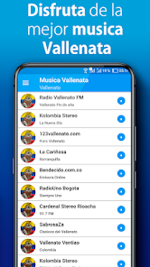 Screenshot 2 Musica Vallenata El mejor Vall android