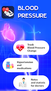 Screenshot 1 Blood Pressure: BP Tracker android