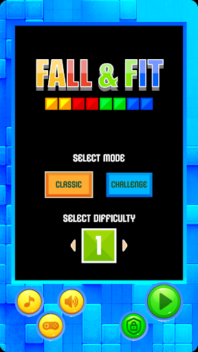Android application Fall & Fit screenshort