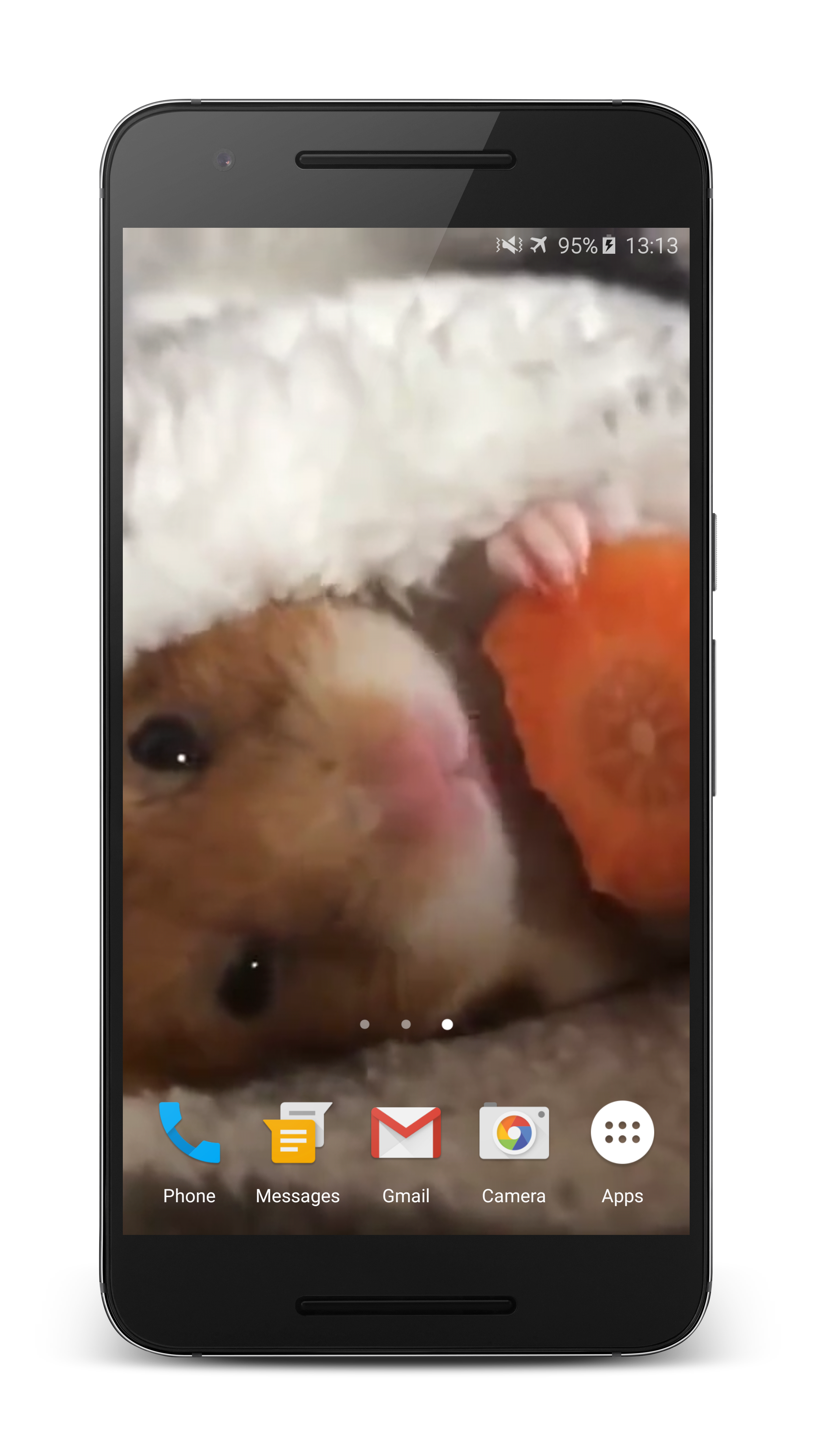 Android application Hamster Live Wallpaper screenshort