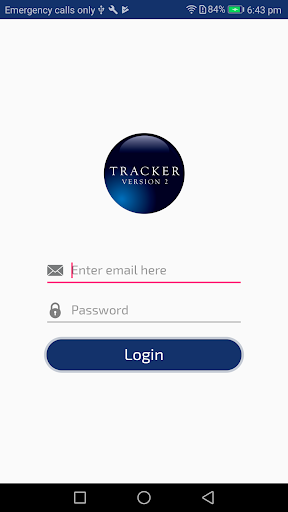 Android application Sicuro Tracker v2 screenshort