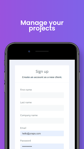 YNAPS | Website And APP Screen 3
