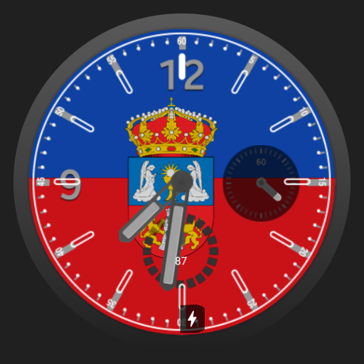 Esfera bandera de Lugo logo