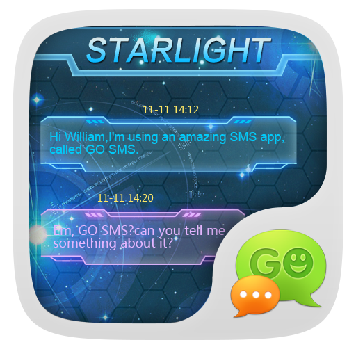 GO SMS PRO STARLIGHT THEME logo