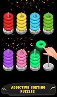 Hoop Stack Game - Color Sort 1.0.1 APK screenshots 2