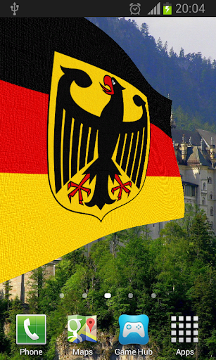 Germany Flag Live Wallpaper Screen 2