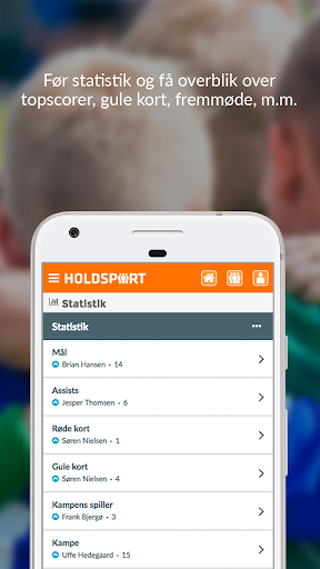 Holdsport - Hurtig tilmelding Screen 3