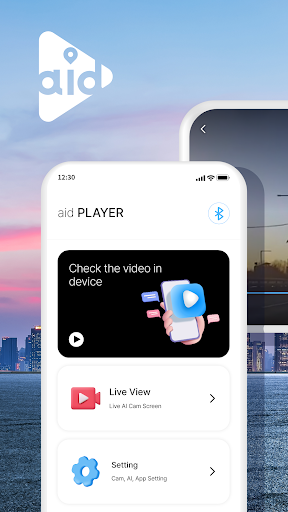Android application aid Player screenshort