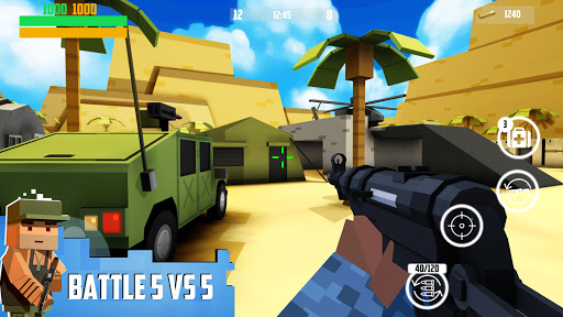 Block Gun 3D: FPS Shooter PvP screenshots 1