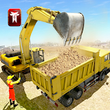 Uphill City Construction Crane : Road Builder 3D icon