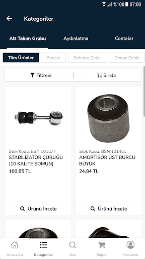 BSN OTOMOTİV Screen 3