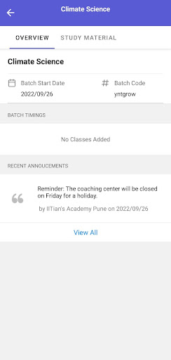 IITians Academy (Online) Screen 3