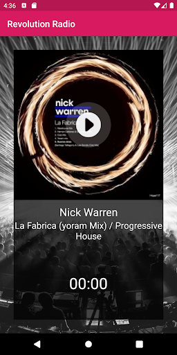 Android application Revolution Radio screenshort