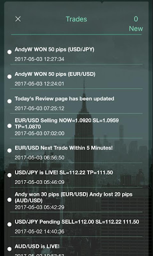 AndyW Forex Trader Screen 3