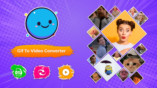 GIF to Video :GIF Maker Editor