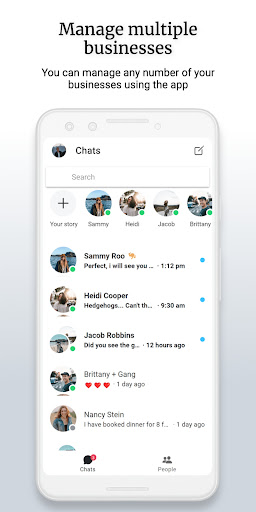 Android application Kesto Business screenshort