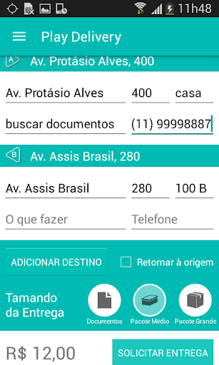 Android application Play Delivery screenshort