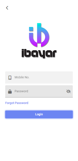 Android application iBayar screenshort