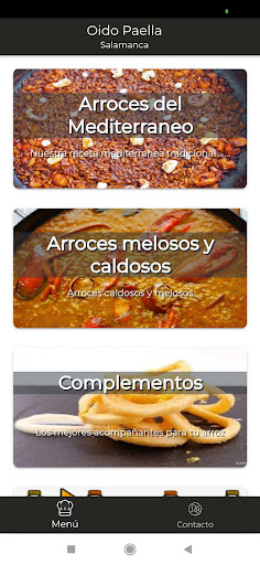 Oido Paella Screen 2
