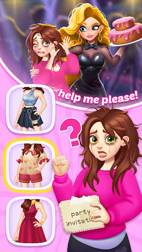 Makeover Story: Fashion Merge Captura de Tela do Jogo Android 4