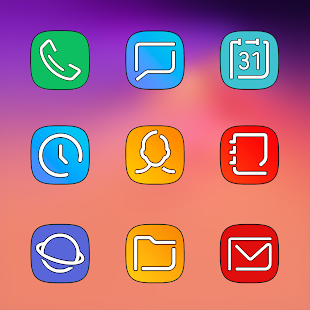 Galaxy X - Icon Pack Screenshot