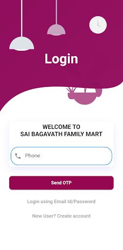 Android application Sai Bagavath Family Mart screenshort