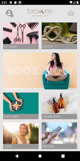 Browns Hairdressing Group Screen 2
