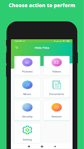 Hide Files Screen 2