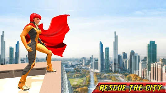Super women Hero Rescue Games