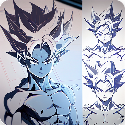 How To Draw Ultra Instinct logo