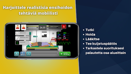 Android application BREATHe: Paramedic screenshort