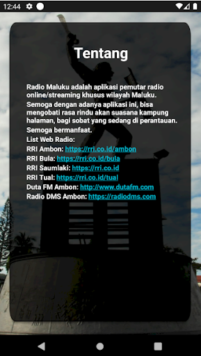 Radio Maluku Screen 3
