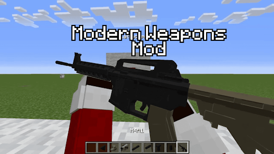 Waffen mods für Minecraft PE