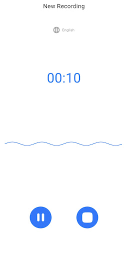 Screenshot of Dicta AI: Voice to Text App