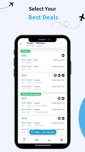 avia.ge cheap flights Screen 2