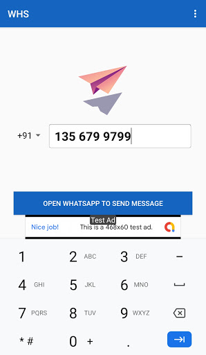 Android application Direct Message screenshort
