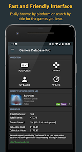 Captura de Pantalla 1 Gamers Database - Video Game C android