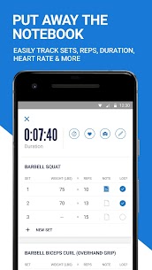 Fitness Buddy: Gym Workout, Weight Lifting Tracker For PC 4