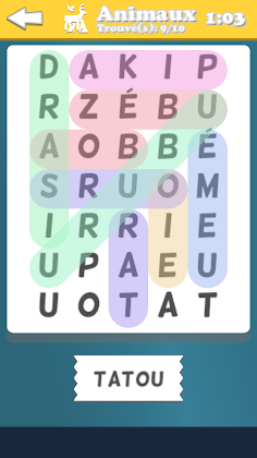 Mots Mêlés - Screenshot 1