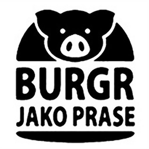Burgr jako prase logo