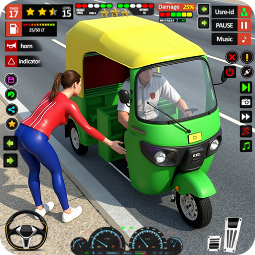 Игри Туктук - Игри Рикша Изтегляне на Windows