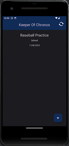 Android application Keeper Of Chronos screenshort