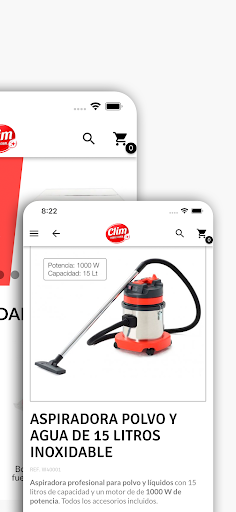 Clim Profesional Screen 2