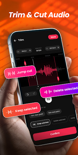 Screenshot of Audio Editor, MP3 Cutter