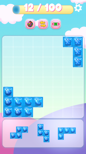 Android application Tastetris! Candy Block Puzzle screenshort
