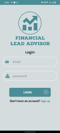 Financial lead advisor App Screen 3
