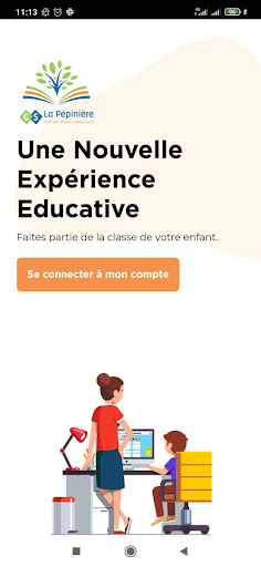 Android application GS La Pépinière screenshort