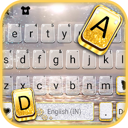 Golden Sea Keyboard Background