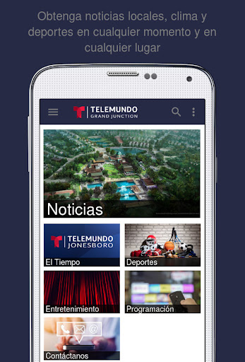 Android application Telemundo GrandJunction KKCOSP screenshort